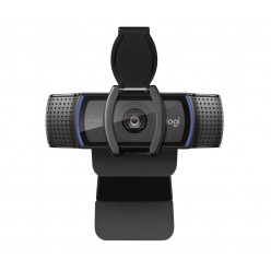 Logitech Business HD C920e Webcam, Full HD 1080p video calls, Microphone stereo, dual omni-directional, H.264 video standard, Diagonal field of view (dFoV): 78°,  Autofocus, USB 2.0